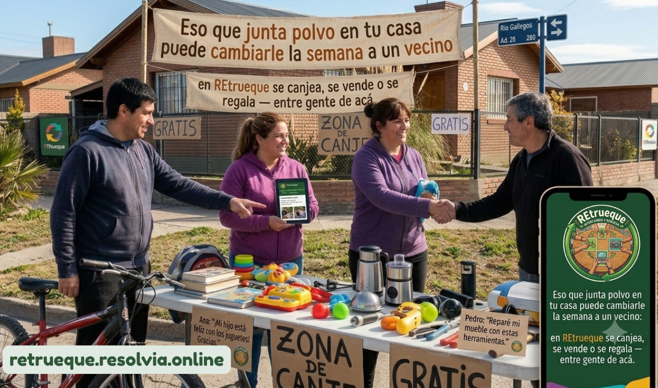 REtrueque · vecinos de Río Gallegos