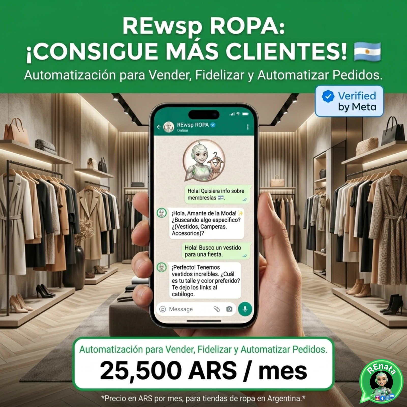 Cómo atender tu tienda de ropa virtual en WhatsApp sin estar pegada al celular