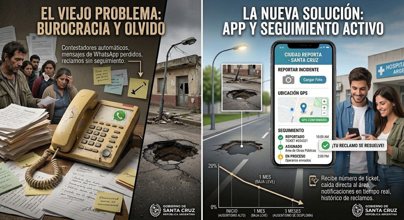 Reclamos en la app