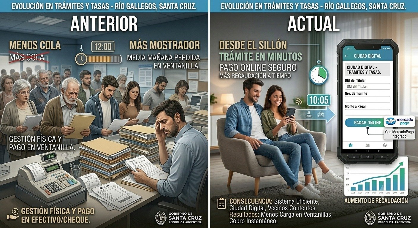 Trámites y tasas en la app