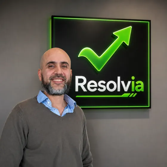 César Ochoa, fundador de Resolvia