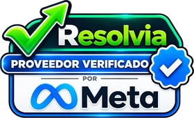 Resolvia, proveedor de tecnología verificado por Meta